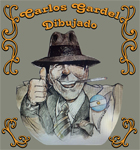 Carlos Gardel Dibujado